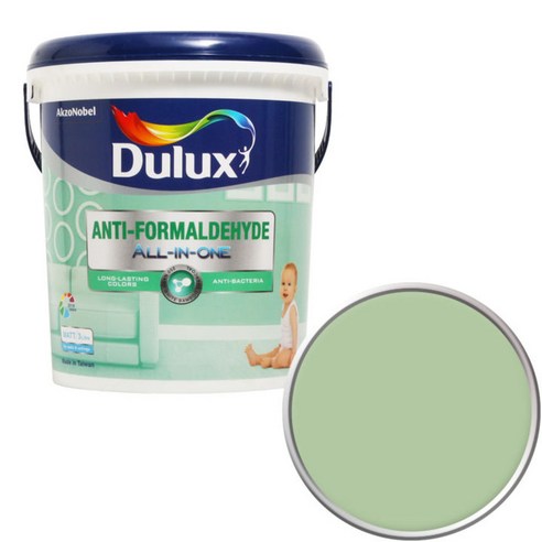 듀럭스 안티 포름알데히드 올인원 페인트 3L, Green Tea