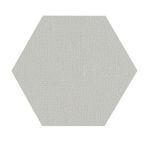 유니크 조각 시트지 육각형 5p, 스노우 라이트 그레이
