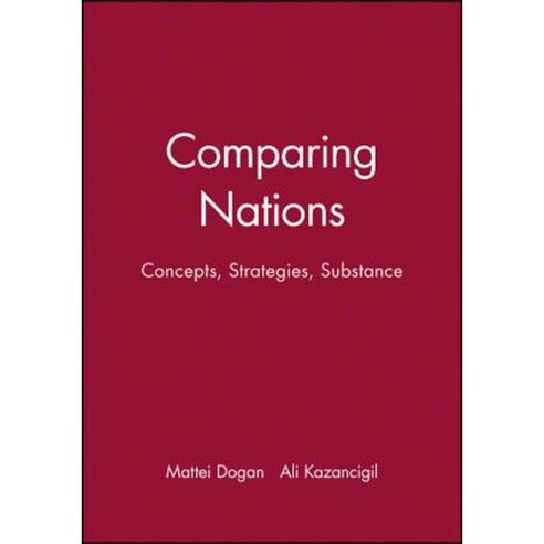 Comparing Nations Paperback, Wiley-Blackwell