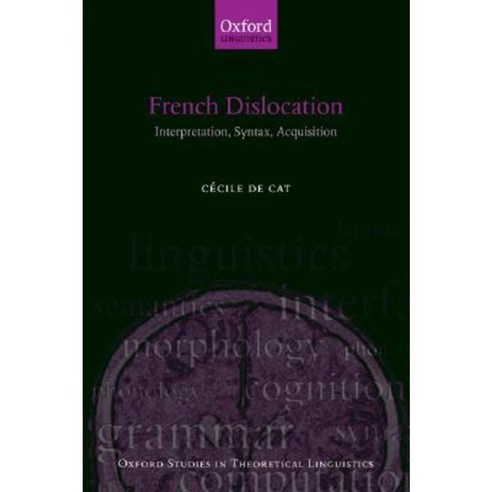 French Dislocation Ostl C Hardcover, OUP UK