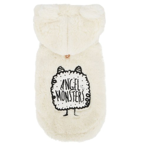 퍼피엔젤 반려견 Angel Monsters Jumper Vest PA-OW390, Ivory