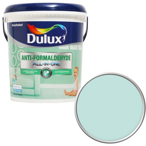 듀럭스 안티 포름알데히드 올인원 페인트 3L, Aqua Tint  90GG 74/108