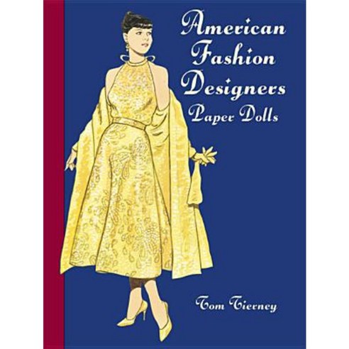 American Fashion Designers Paper Dolls Paperback, Dover Publications