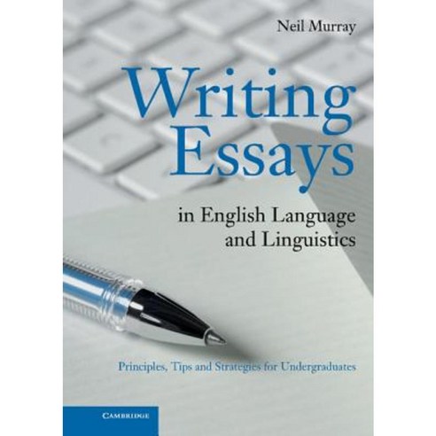 Writing Essays in English Language and Linguistics Hardcover, Cambridge University Press