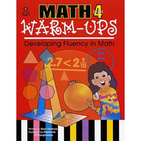 Math Warm-Ups Grade 4: Developing Fluency in Math Paperback, Prufrock Press