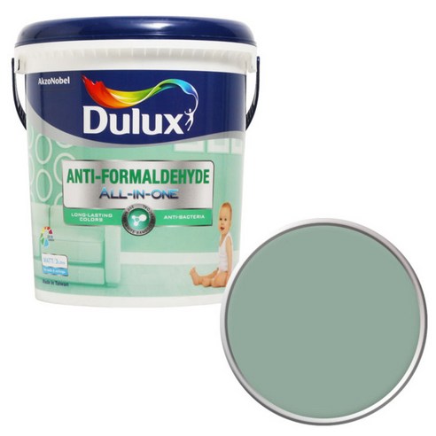 듀럭스 안티 포름알데히드 올인원 페인트3L, Dusky Eucalyptus