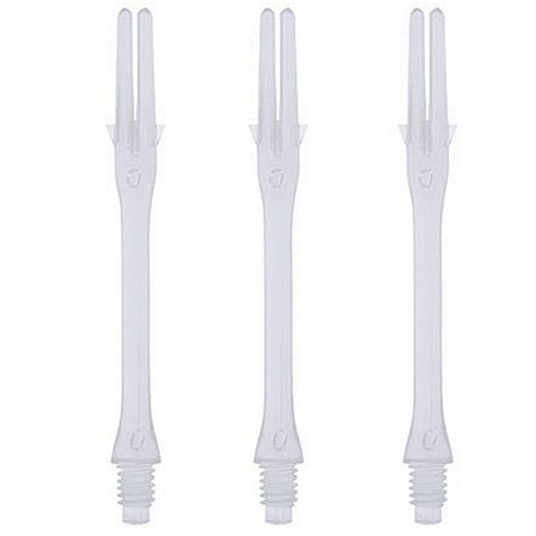 LSTYLE 다트샤프트 락 슬림 440mm, 투명, 3개