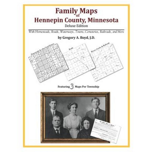 Family Maps of Hennepin County Minnesota Paperback, Arphax Publishing Co.