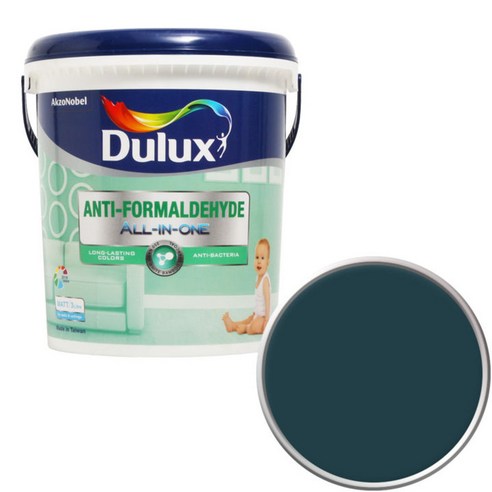 듀럭스 안티 포름알데히드 올인원 페인트3L, Gabled Blue