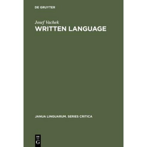 Written Language: General Problems And Problems Of English Hardcover ...