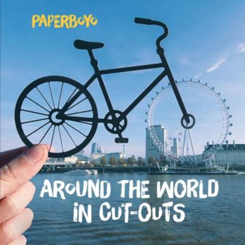 Around the World in Cut-Outs Paperback, Chronicle Books
