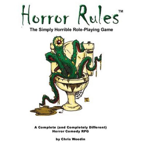 Horror Rules the Simply Horrible Roleplaying Game Paperback, Crucifiction Games