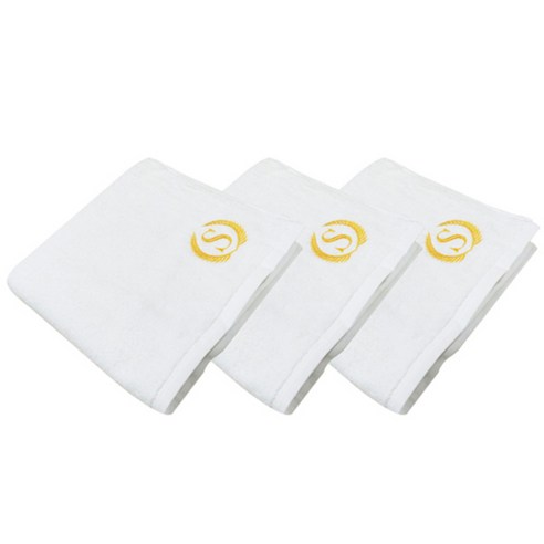 송월타월 슈퍼클래스 B450 바스타올 480g 면사, 흰색, 3장