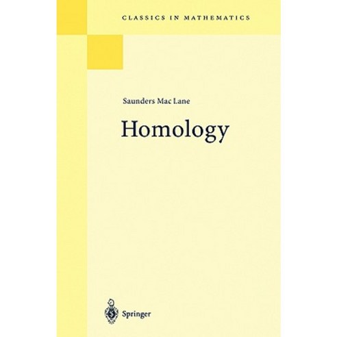 Homology Paperback, Springer