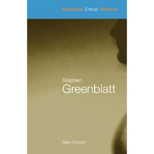 Stephen Greenblatt Paperback, Routledge