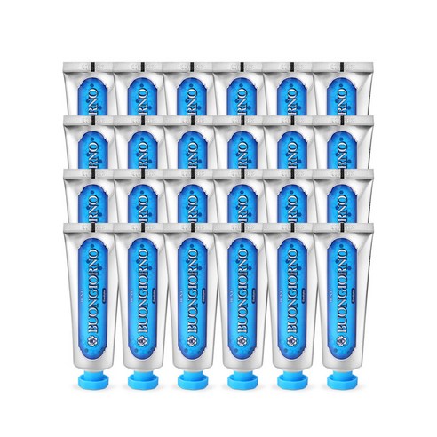 아토세이프 덴티 본조르노 레몬향 치석케어 치약, 100g, 24개
