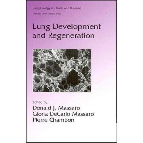 Lung Development and Regeneration Hardcover, CRC Press