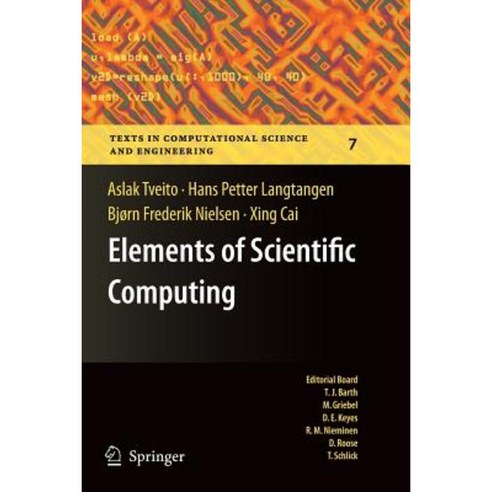 Elements of Scientific Computing Paperback, Springer