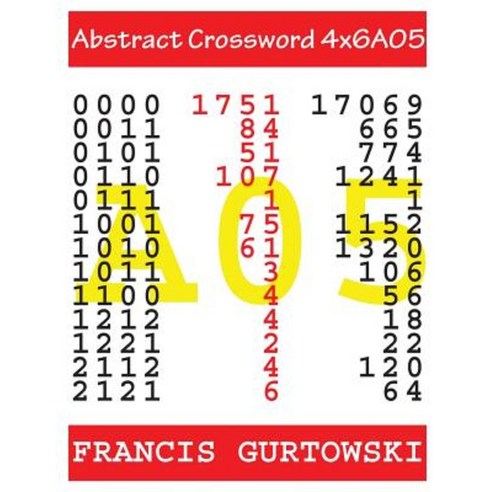 Abstract Crossword 4x6a05 Paperback, Createspace Independent Publishing Platform
