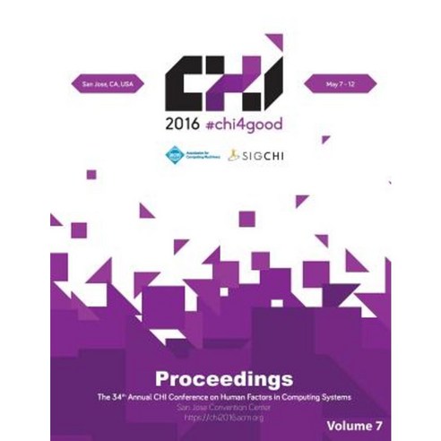 Chi 16 Vol 7 Paperback, ACM