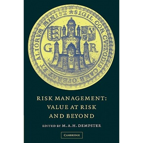Risk Management: Value at Risk and Beyond Paperback, Cambridge University Press