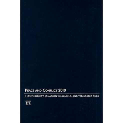 Peace and Conflict 2010 Hardcover, Paradigm Publishers
