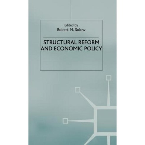 Structural Reform and Macroeconomic Policy Hardcover, Palgrave MacMillan