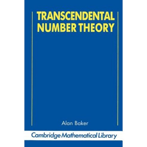 Transcendental Number Theory Paperback, Cambridge University Press