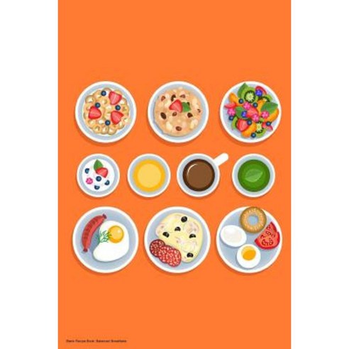 Blank Recipe Book: Balanced Breakfastst Paperback, Createspace Independent Publishing Platform