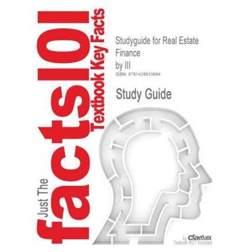 Studyguide for Real Estate Finance by III ISBN 9780793165933 Paperback, Cram101