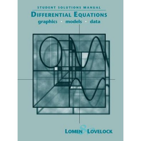 Student Solutions Manual to Accompany Differential Equations: Graphics Models Data Paperback, Wiley