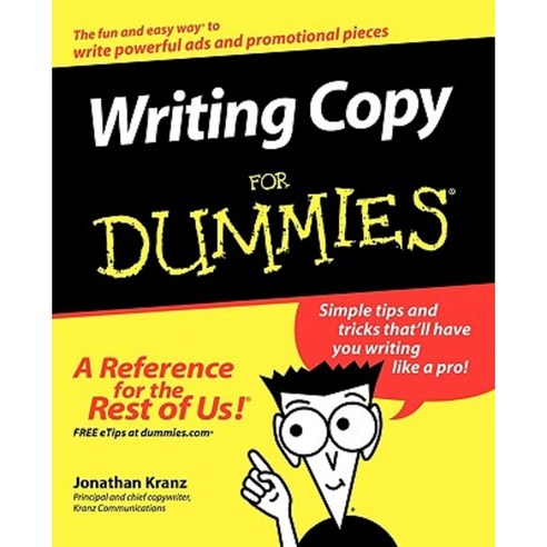 Writing Copy for Dummies Paperback, Wiley Publishing