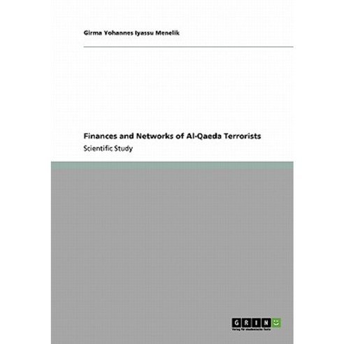 Finances and Networks of Al-Qaeda Terrorists Paperback, Grin Publishing