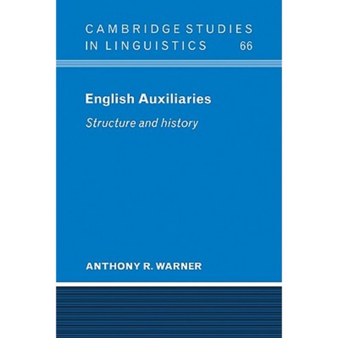 English Auxiliaries Paperback, Cambridge University Press