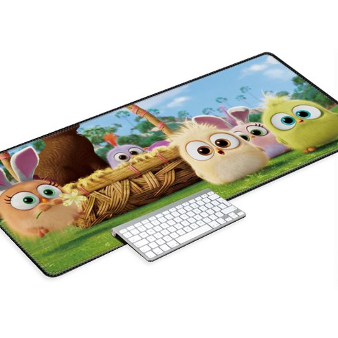 DM 컴퓨터 장패드 400 x 900 mm, 아기 새 8, 1개