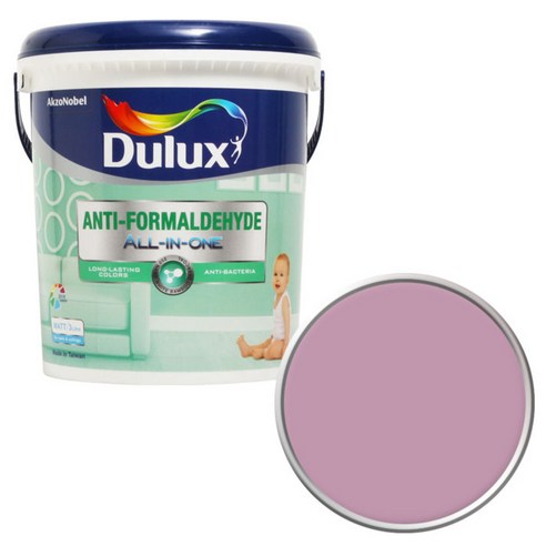 듀럭스 안티포름알데히드 올인원 페인트3L, Raspberry Touch  10RR 39/184