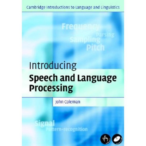 Introducing Speech and Language Processing Hardcover, Cambridge University Press