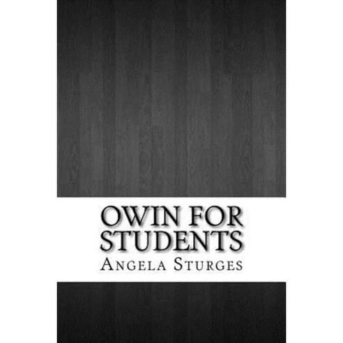 Owin for Students Paperback, Createspace Independent Publishing Platform