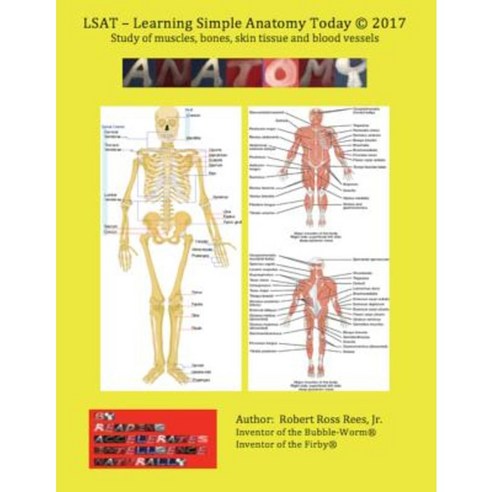 LSAT - Learning Simple Anatomy Today: Study of Muscle Bones Skin Tissue Paperback, Createspace Independent Publishing Platform