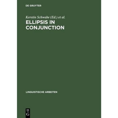 Ellipsis in Conjunction Hardcover, de Gruyter