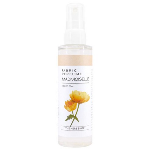 더허브샵 미니 섬유 향수 100ml, 마드모아젤, 1개