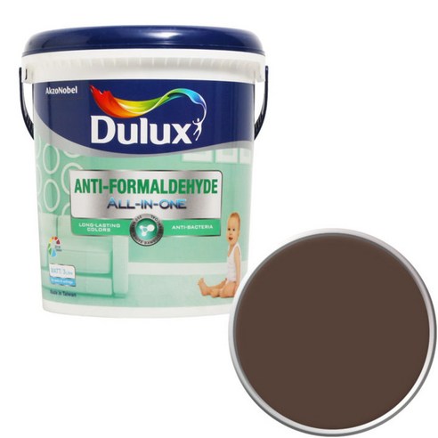 듀럭스 안티포름알데히드 올인원 페인트3L, Authentic Brown