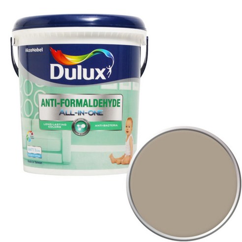 듀럭스 안티 포름알데히드 올인원 페인트 3L, Elegant Mud