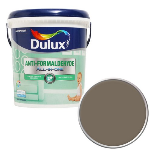 듀럭스 안티 포름알데히드 올인원 페인트 3L, Tangling Clay