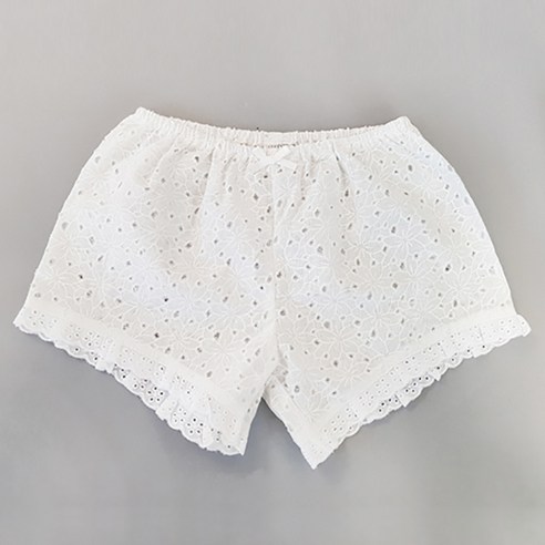 우주아이 여아용 사각 펀칭 속바지