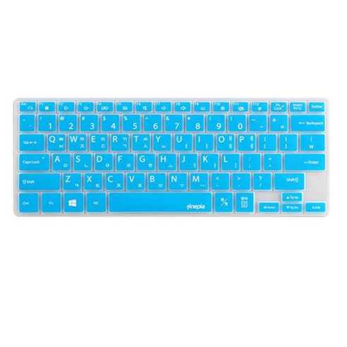 파인피아 삼성 노트북 NT900X3T/NT900X3U 전용 문자인쇄키스킨 SS28-B, BLUE, 1개