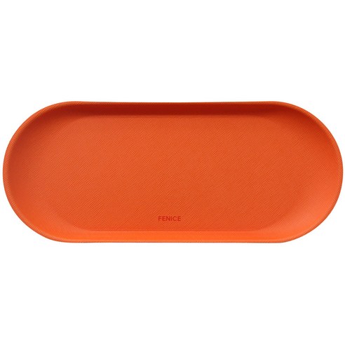 페니체 오피스 가죽 펜 트레이, Orange, 1개