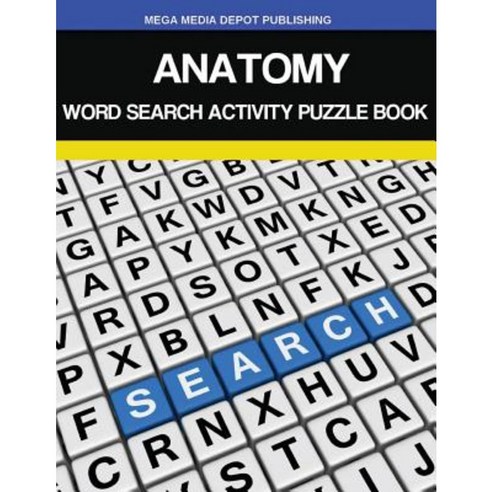 Anatomy Word Search Activity Puzzle Book Paperback, Createspace Independent Publishing Platform