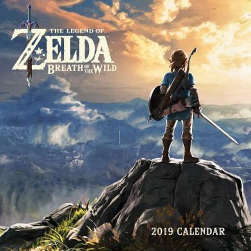 Legend of Zelda: Breath of the Wild 2019 Wall Calendar Wall, Abrams Calendars