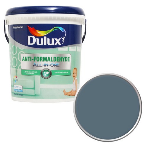 듀럭스 안티 포름알데히드 올인원 페인트, Connecticut Blue, 3L, 1개